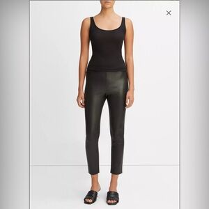 Vince Black Leather legging